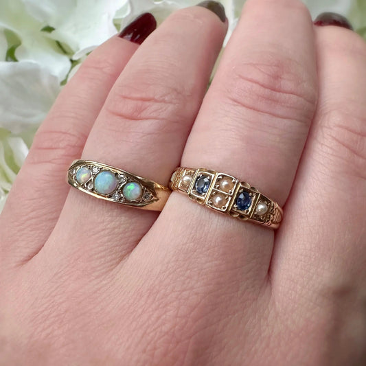 Annie Ring Peach and Willow