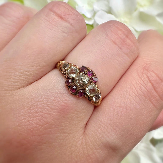 Beatrice Ring Peach and Willow