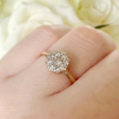 Marie Diamond Ring Peach and Willow