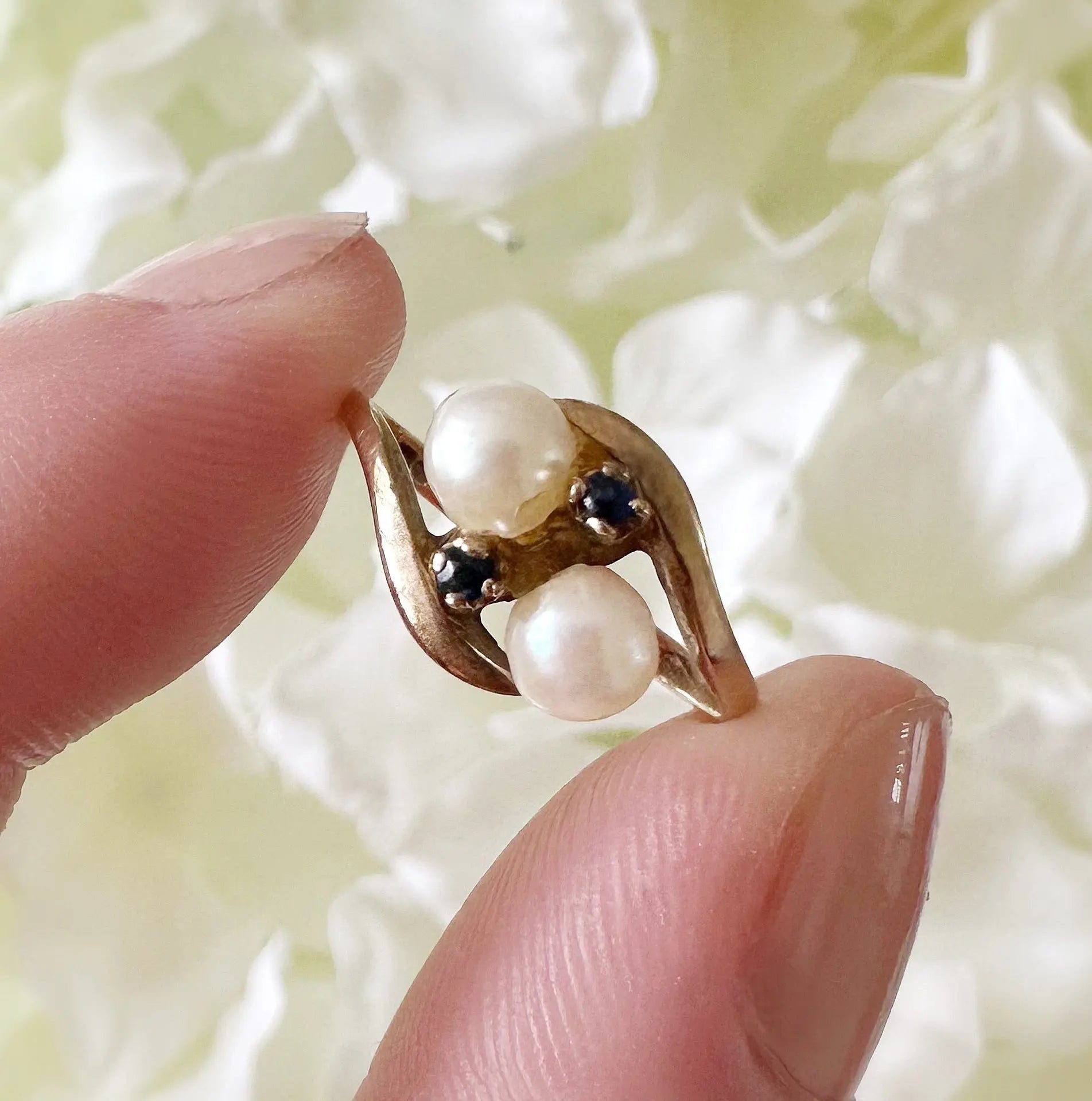 Odette Ring Peach and Willow