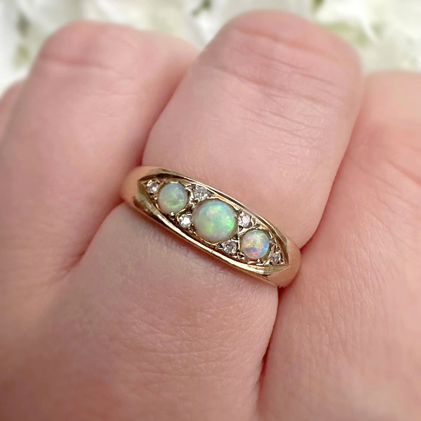 Annie Ring Peach and Willow