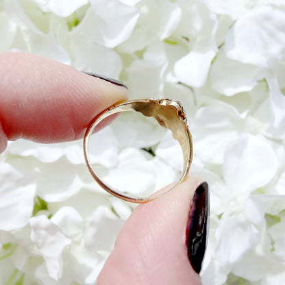 Genevieve 18k Champagne Diamond Ring