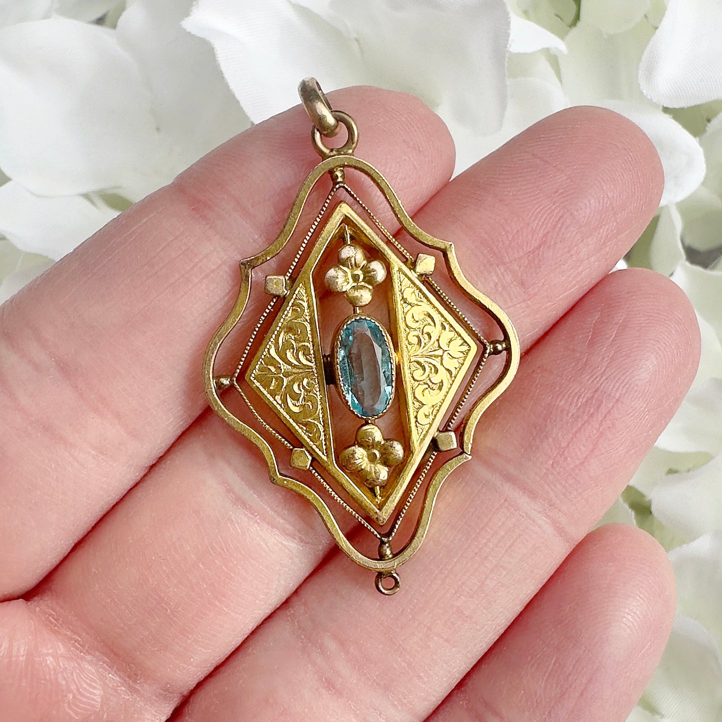 Josephine Topaz Pendant Conversion