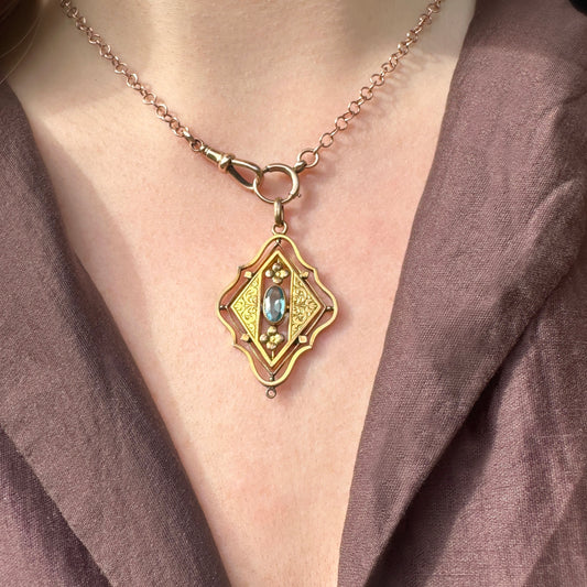 Josephine Topaz Pendant Conversion