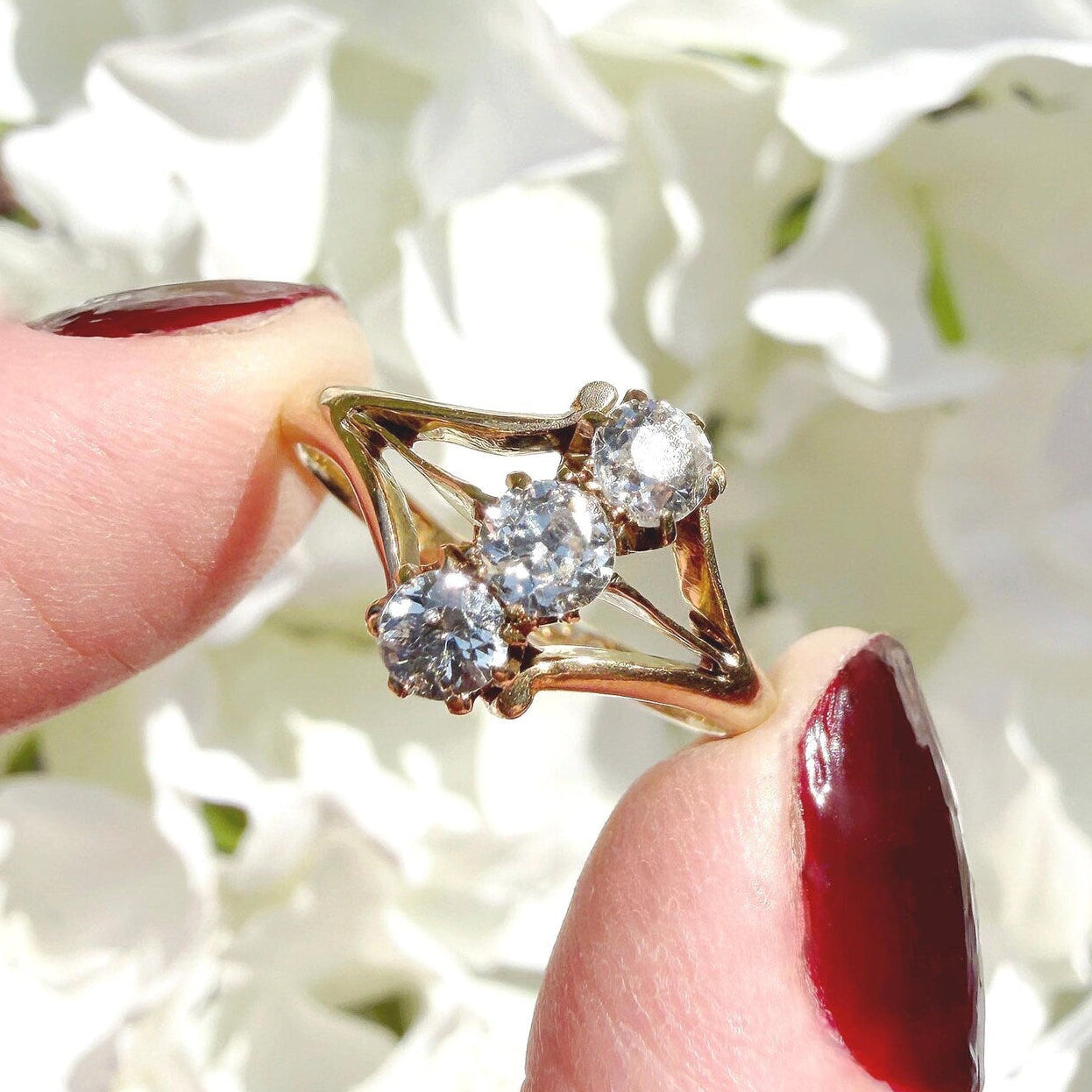 antique engagement ring