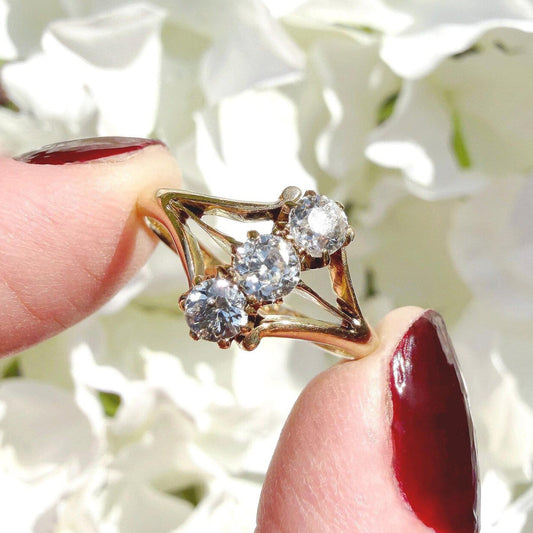 antique engagement ring