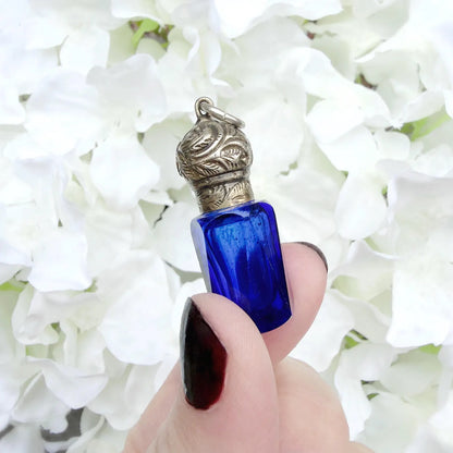 Enid Rare Victorian Perfume Bottle Pendant